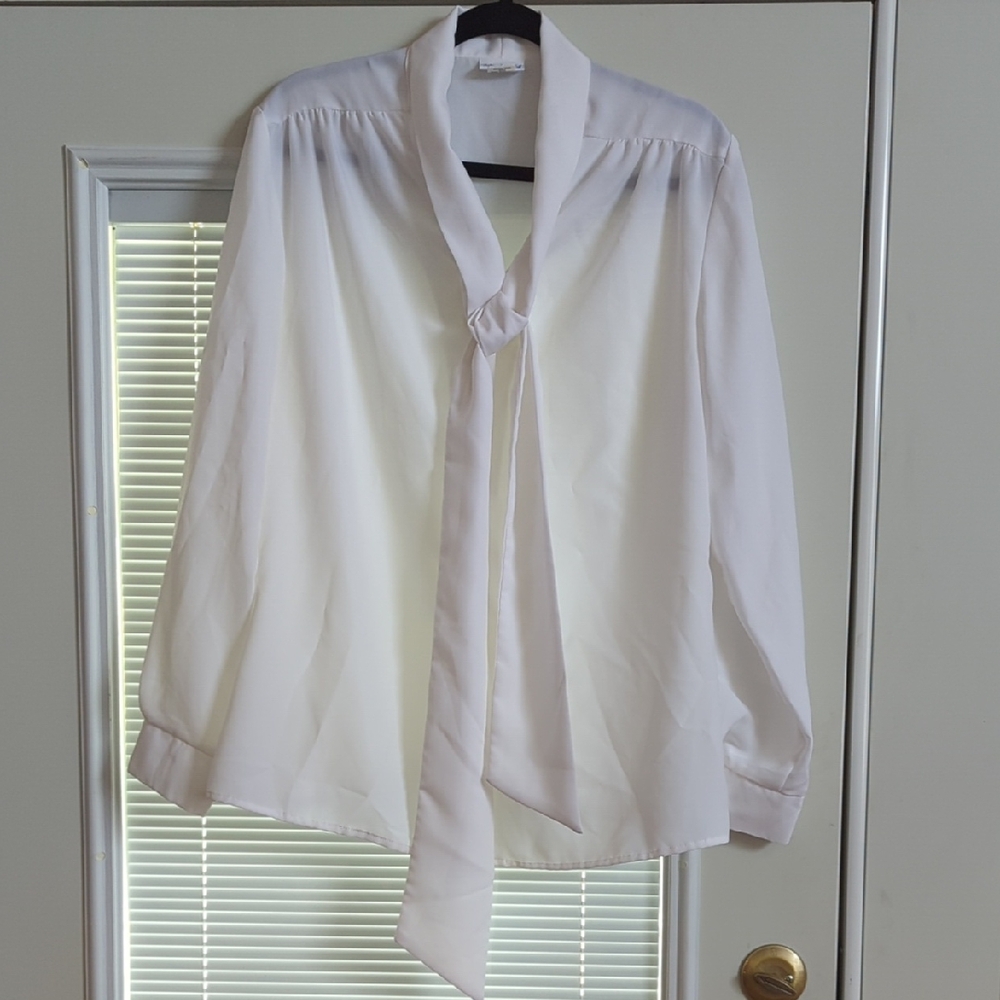 Elegant White Button Down Shirt